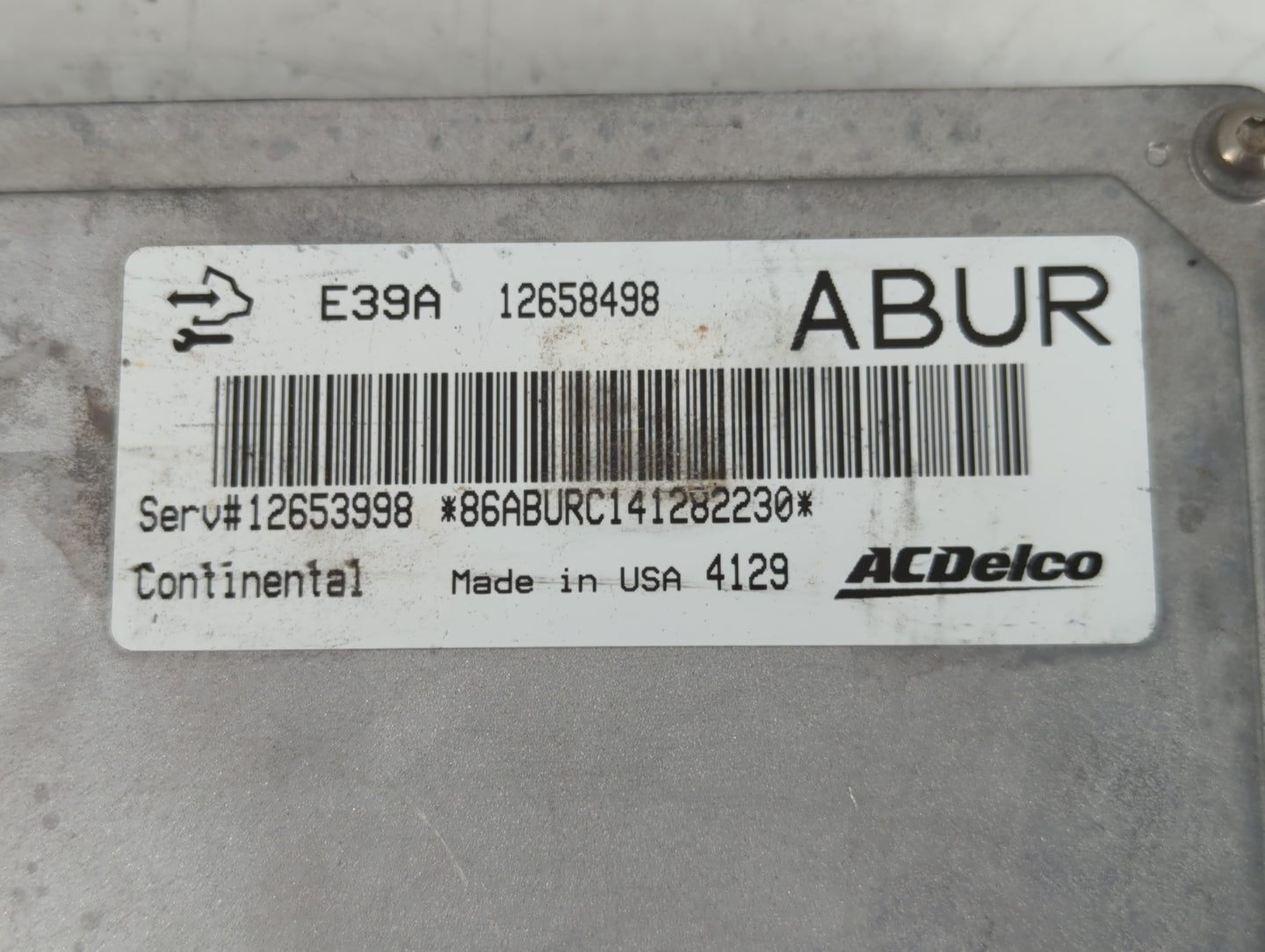 2013-2016 Buick Regal PCM Engine Control Computer ECU ECM PCU OEM P/N:12658498 E39A Fits Fits 2013 2014 2015 2016 OEM Used A