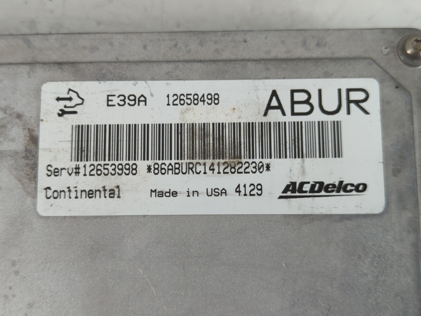 2013-2016 Buick Regal PCM Engine Control Computer ECU ECM PCU OEM P/N:12658498 E39A Fits Fits 2013 2014 2015 2016 OEM Used A