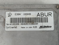 2013-2016 Buick Regal PCM Engine Control Computer ECU ECM PCU OEM P/N:12658498 E39A Fits Fits 2013 2014 2015 2016 OEM Used A