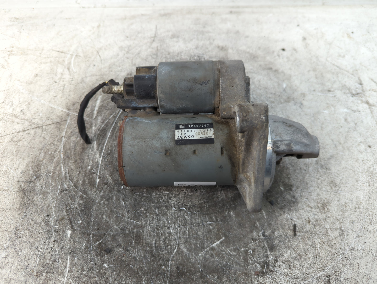2014-2017 Buick Regal Car Starter Motor Solenoid OEM P/N:438000-1270 Fits Fits 2013 2014 2015 2016 2017 2018 2019 2020 2021 