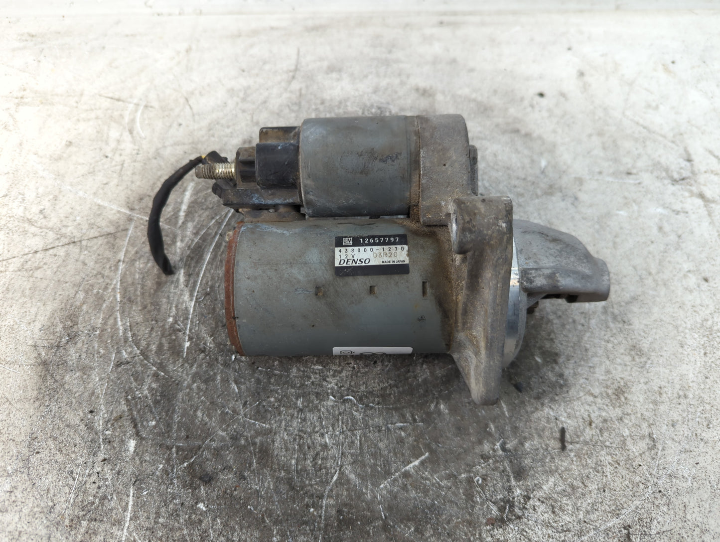 2014-2017 Buick Regal Car Starter Motor Solenoid OEM P/N:438000-1270 Fits Fits 2013 2014 2015 2016 2017 2018 2019 2020 2021 