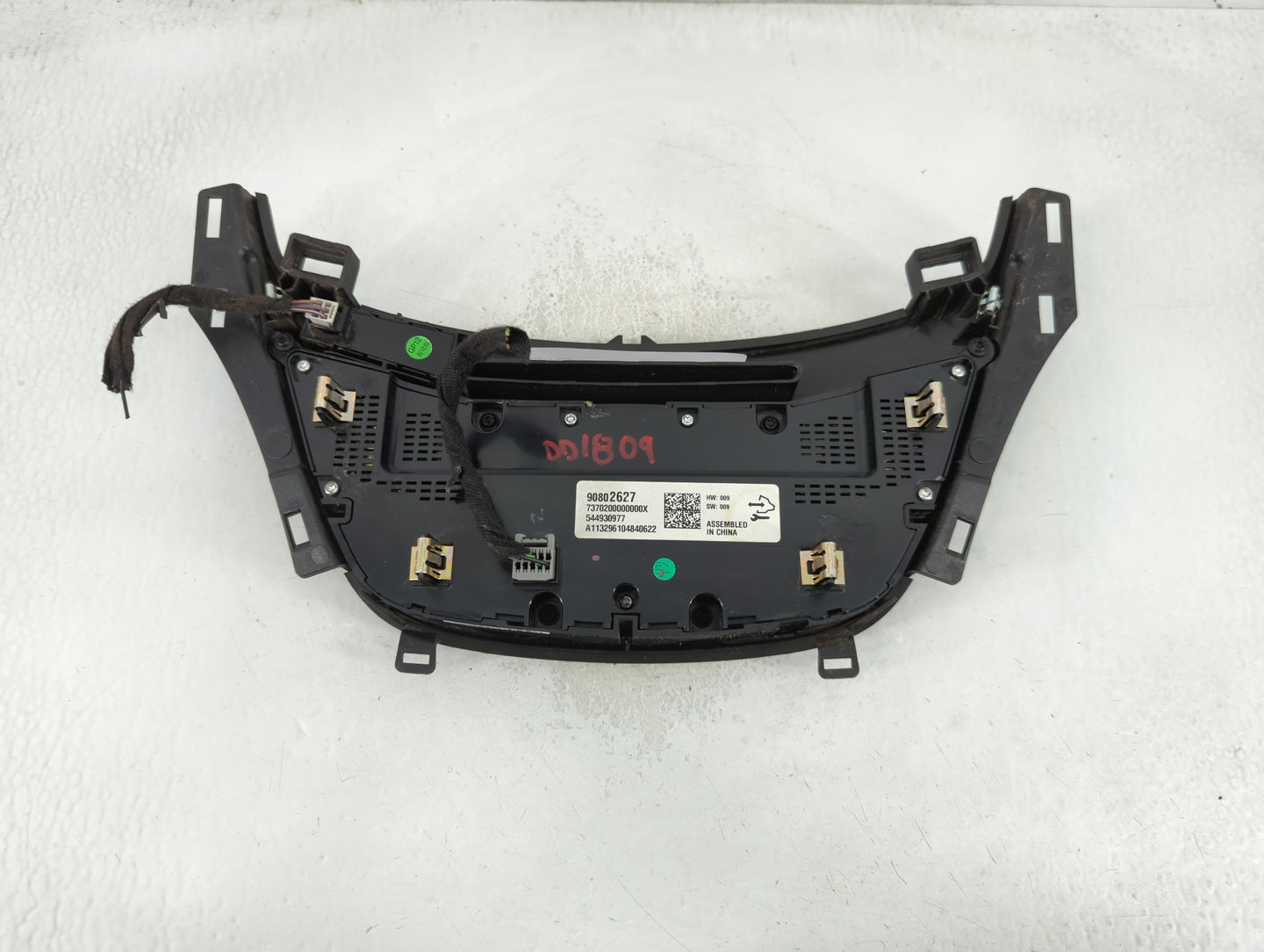 2014-2015 Buick Regal Climate Control Module Temperature AC/Heater Replacement P/N:90802627 Fits Fits 2014 2015 OEM Used Aut
