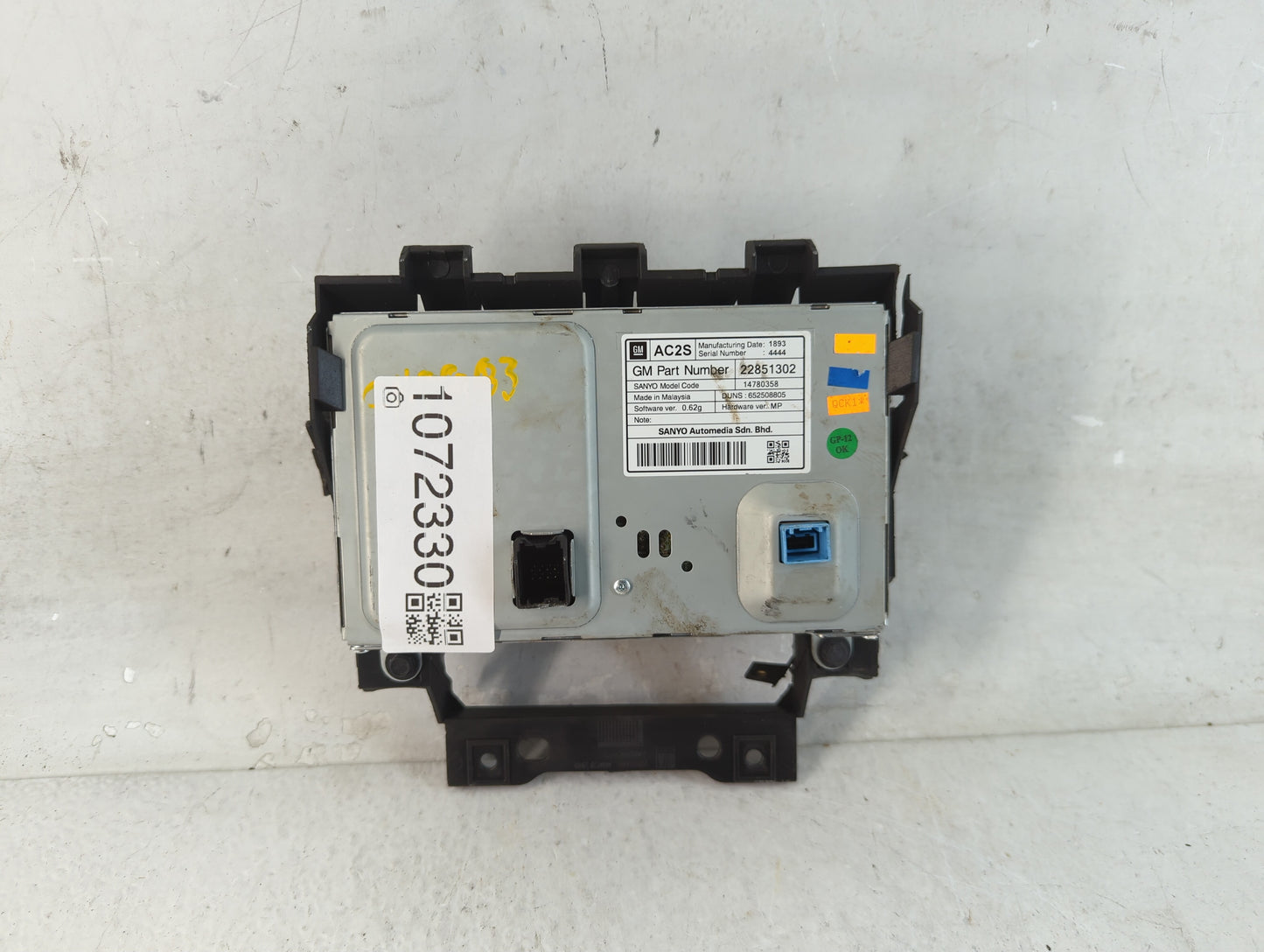 2012-2016 Buick Verano Information Display Screen - Oemusedautoparts1.com