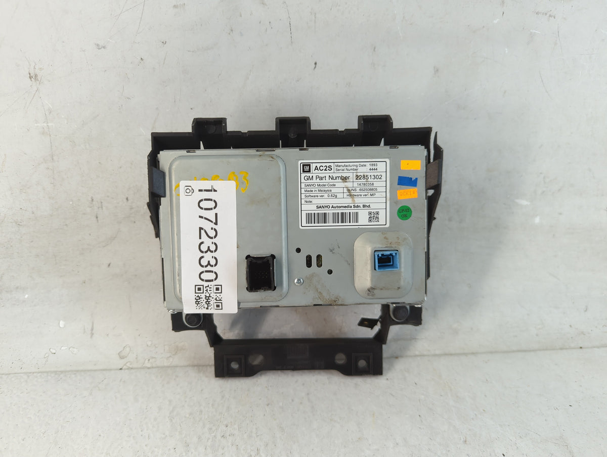 2012-2016 Buick Verano Information Radio Display Screen - Oemusedautoparts1.com