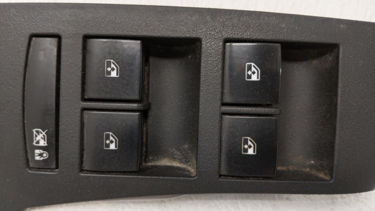 2012-2014 Buick Verano Master Power Window Switch Replacement Driver Side Left P/N:20830824 20854239 Fits OEM Used Auto Part