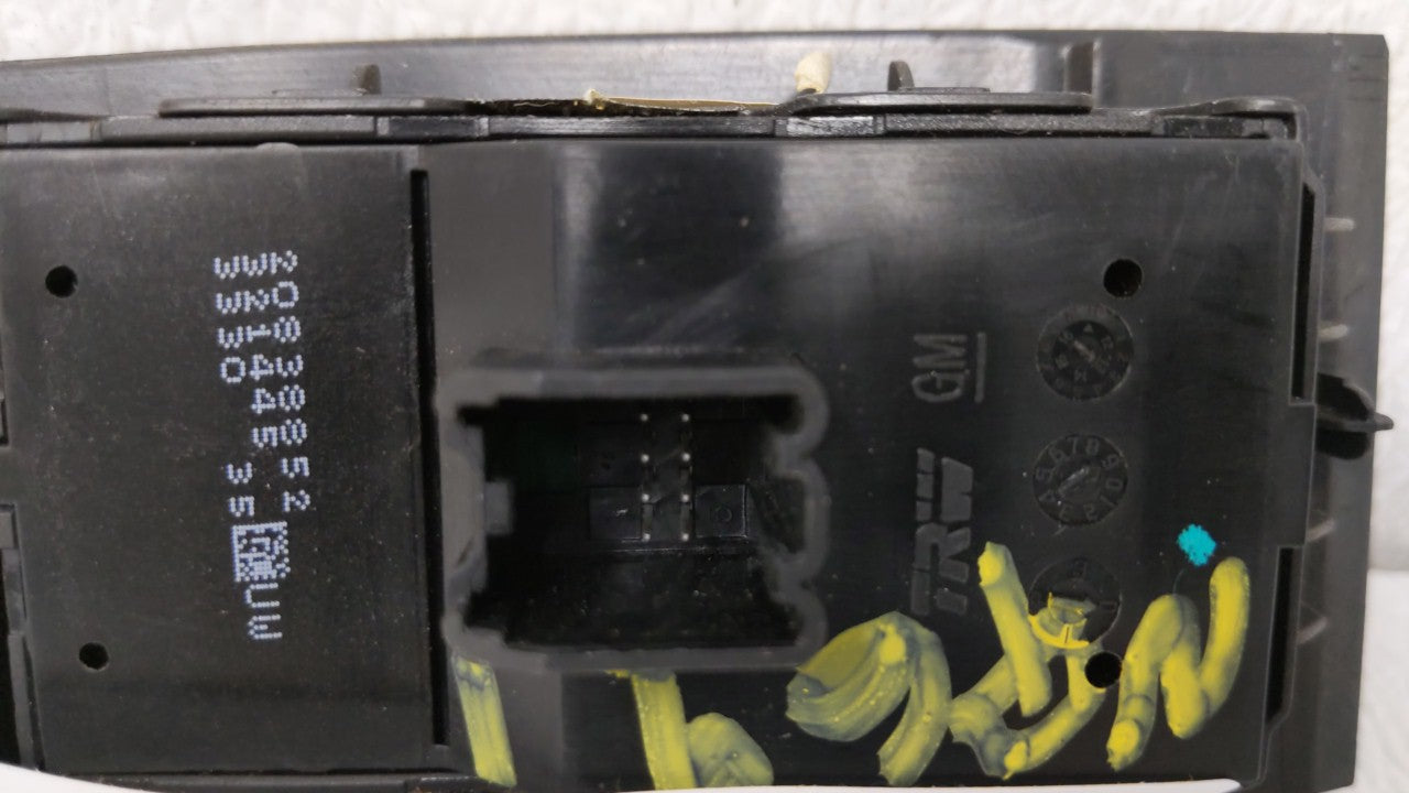2012-2014 Buick Verano Master Power Window Switch Replacement Driver Side Left P/N:20830824 20854239 Fits OEM Used Auto Part