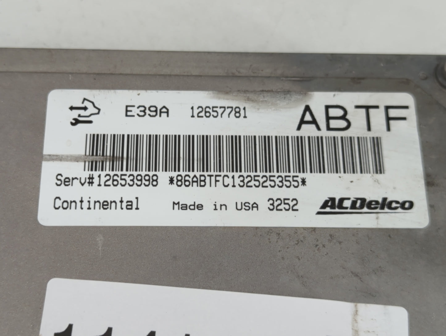 2013-2016 Buick Verano PCM Engine Control Computer ECU ECM PCU OEM P/N:12657781 Fits Fits 2013 2014 2015 2016 OEM Used Auto 