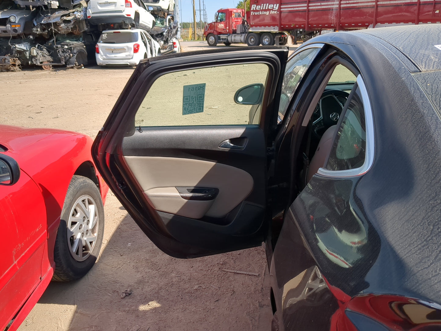 2012-2014 Buick Verano Driver Rear Door Oem - Oemusedautoparts1.com