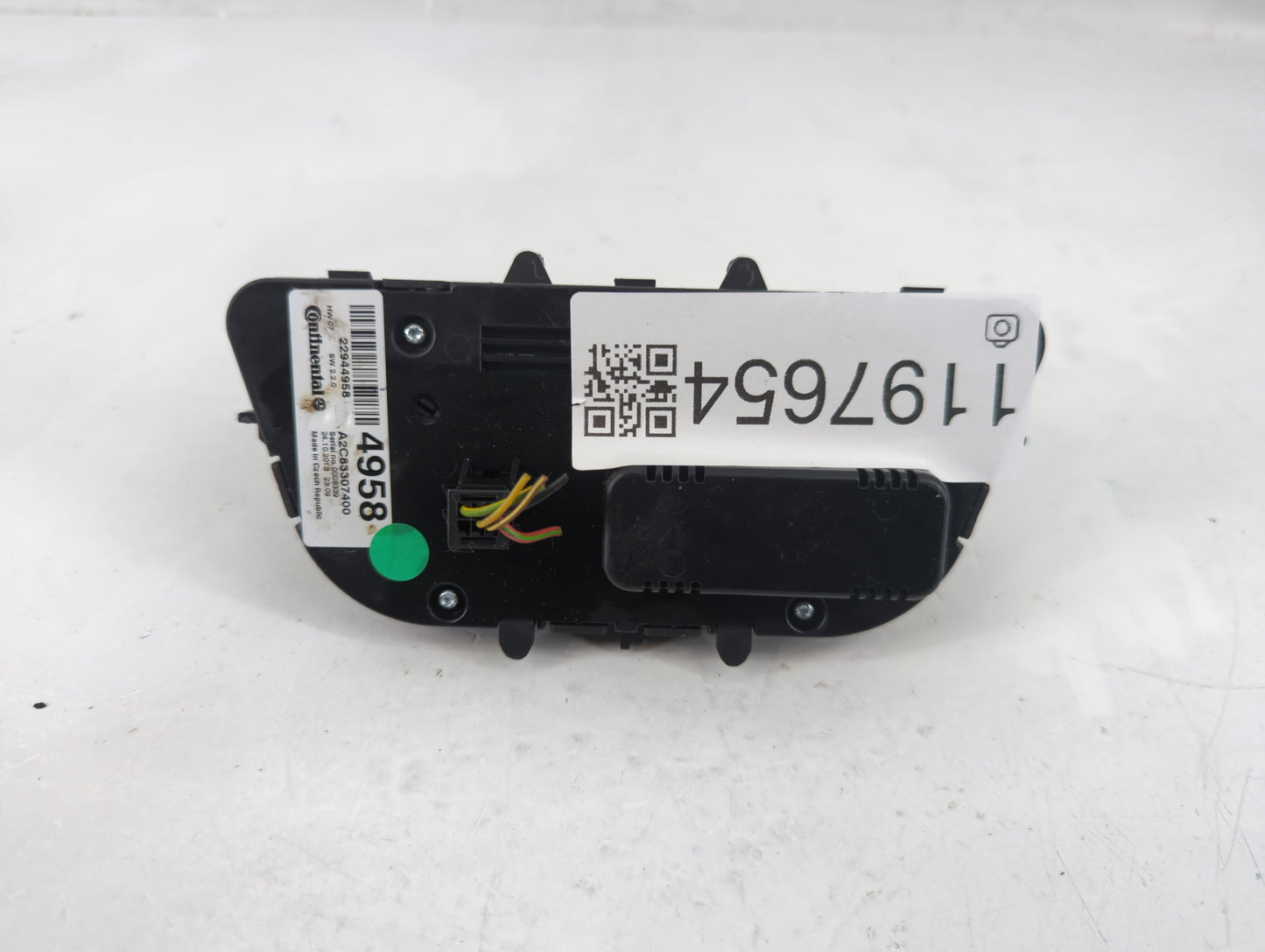 2012-2017 Buick Verano Climate Control Module Temperature AC/Heater Replacement P/N:22944958 Fits OEM Used Auto Parts - Oemu