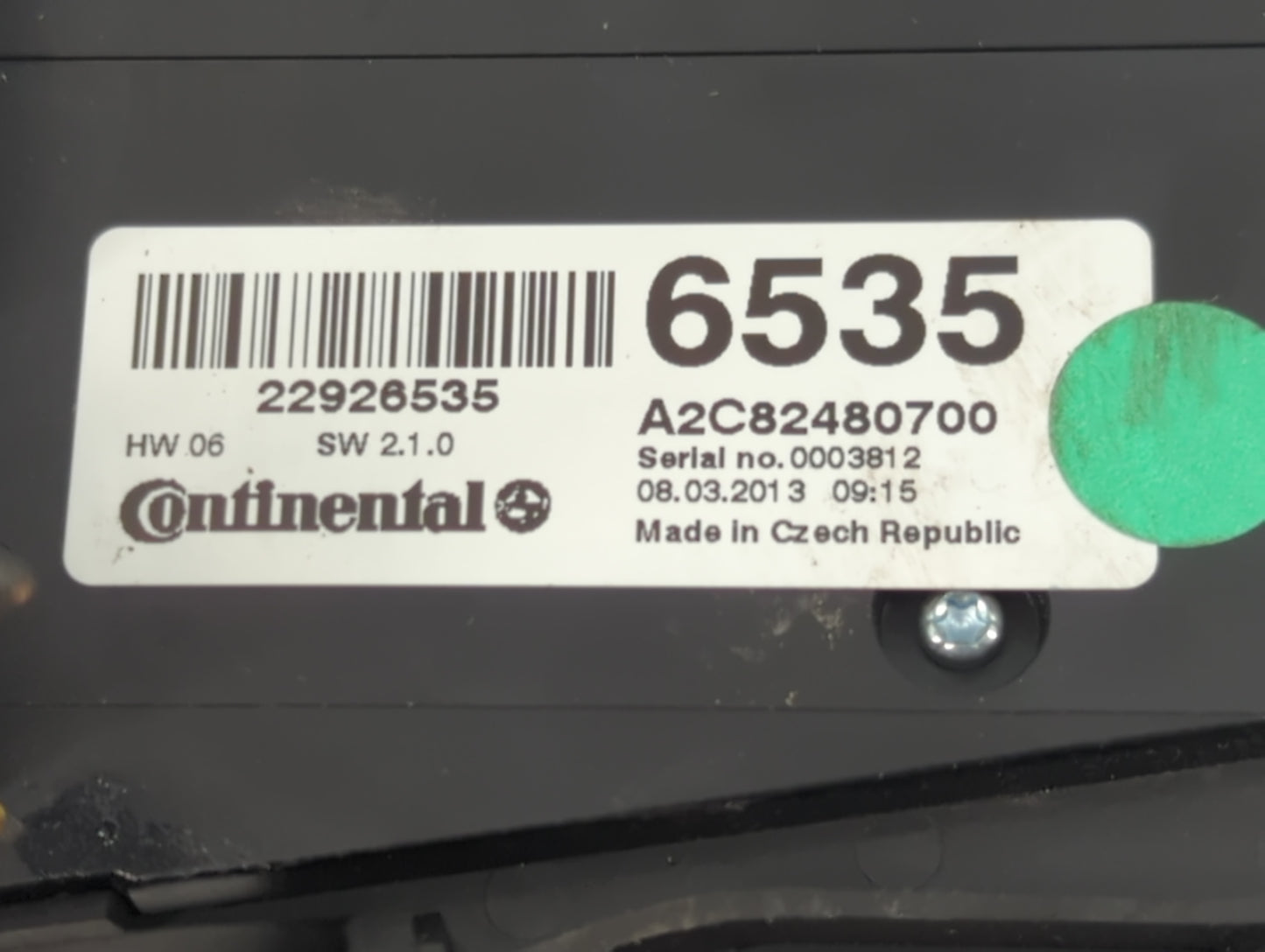 Buick Verano Radio Control Panel - Oemusedautoparts1.com
