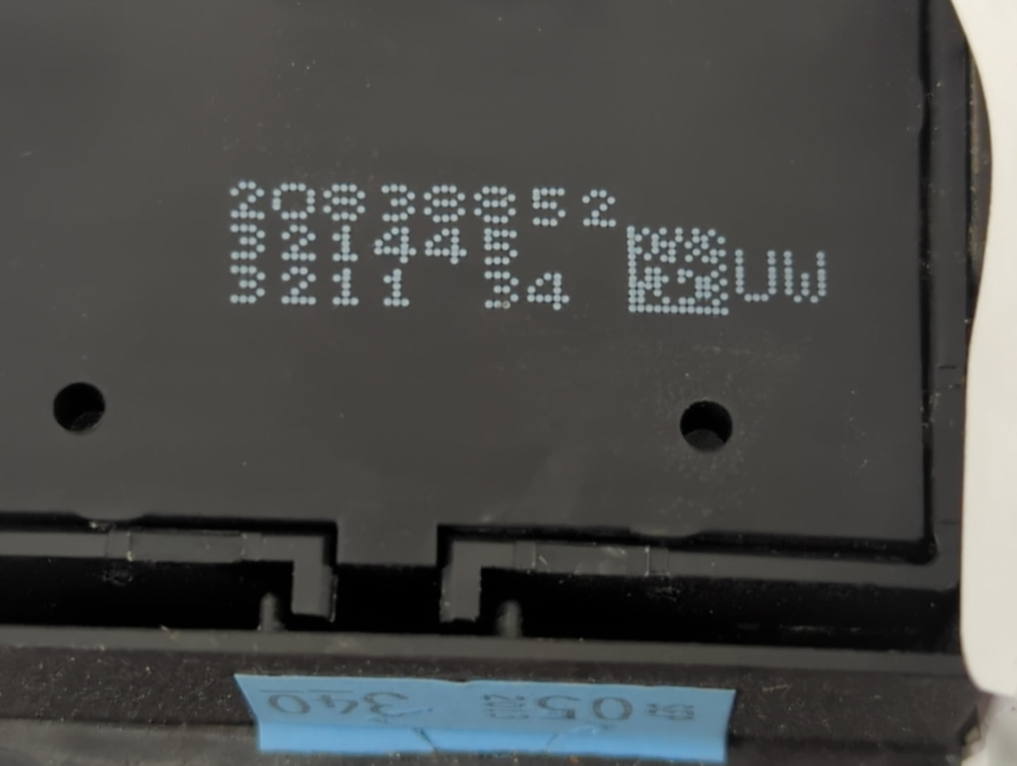 2012-2014 Buick Verano Master Power Window Switch Replacement Driver Side Left P/N:20838852 Fits Fits 2010 2011 2012 2013 20