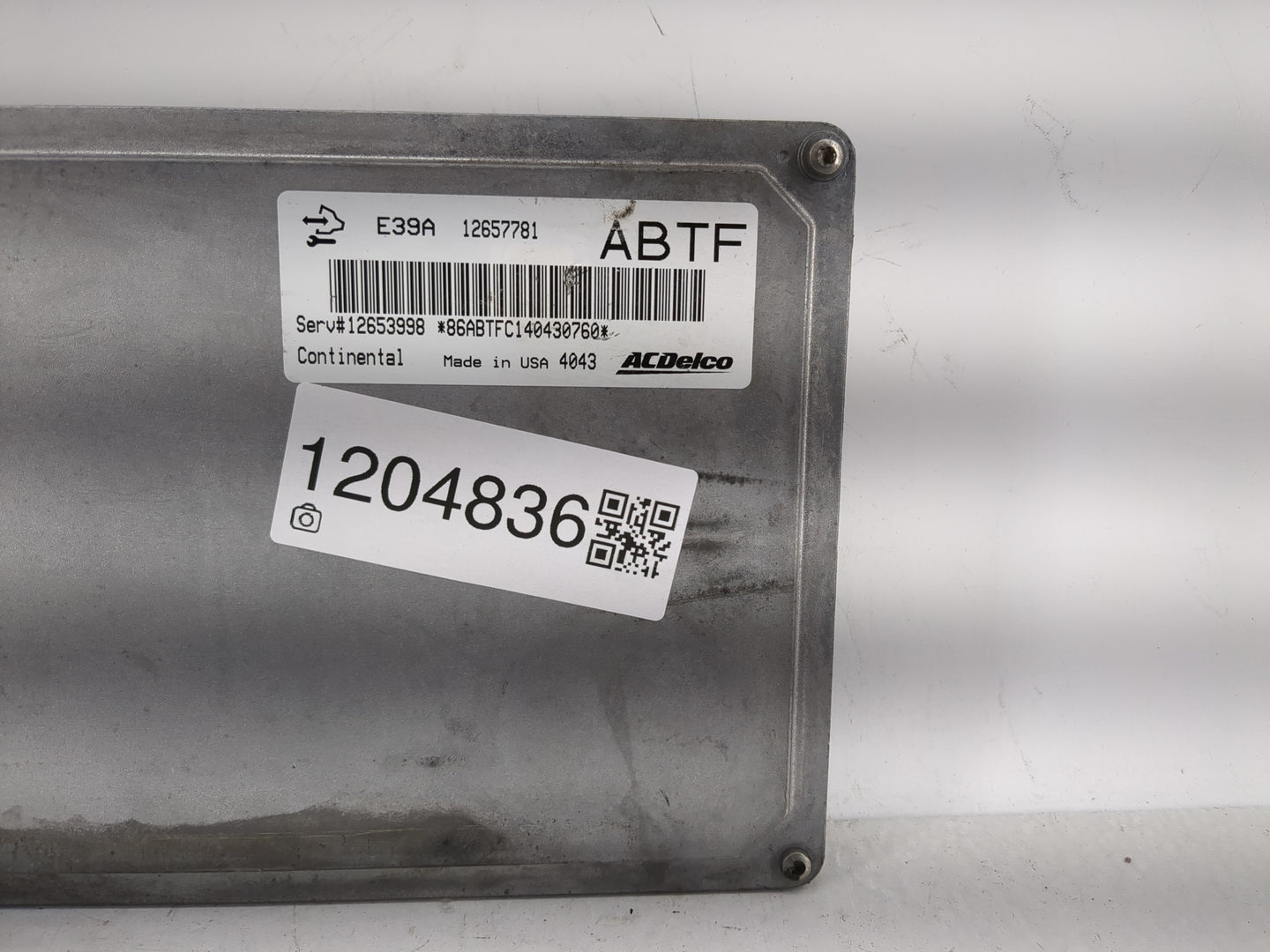 2013-2016 Buick Verano PCM Engine Control Computer ECU ECM PCU OEM P/N:E39A 12657781 Fits Fits 2013 2014 2015 2016 OEM Used 