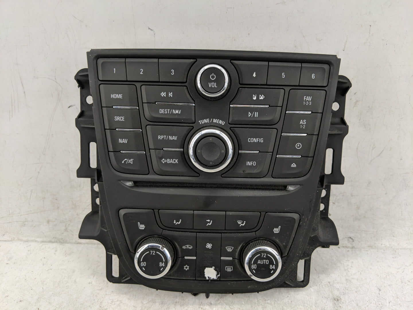 2012-2017 Buick Verano Climate Control Module Temperature AC/Heater Replacement P/N:22944946 Fits OEM Used Auto Parts - Oemu