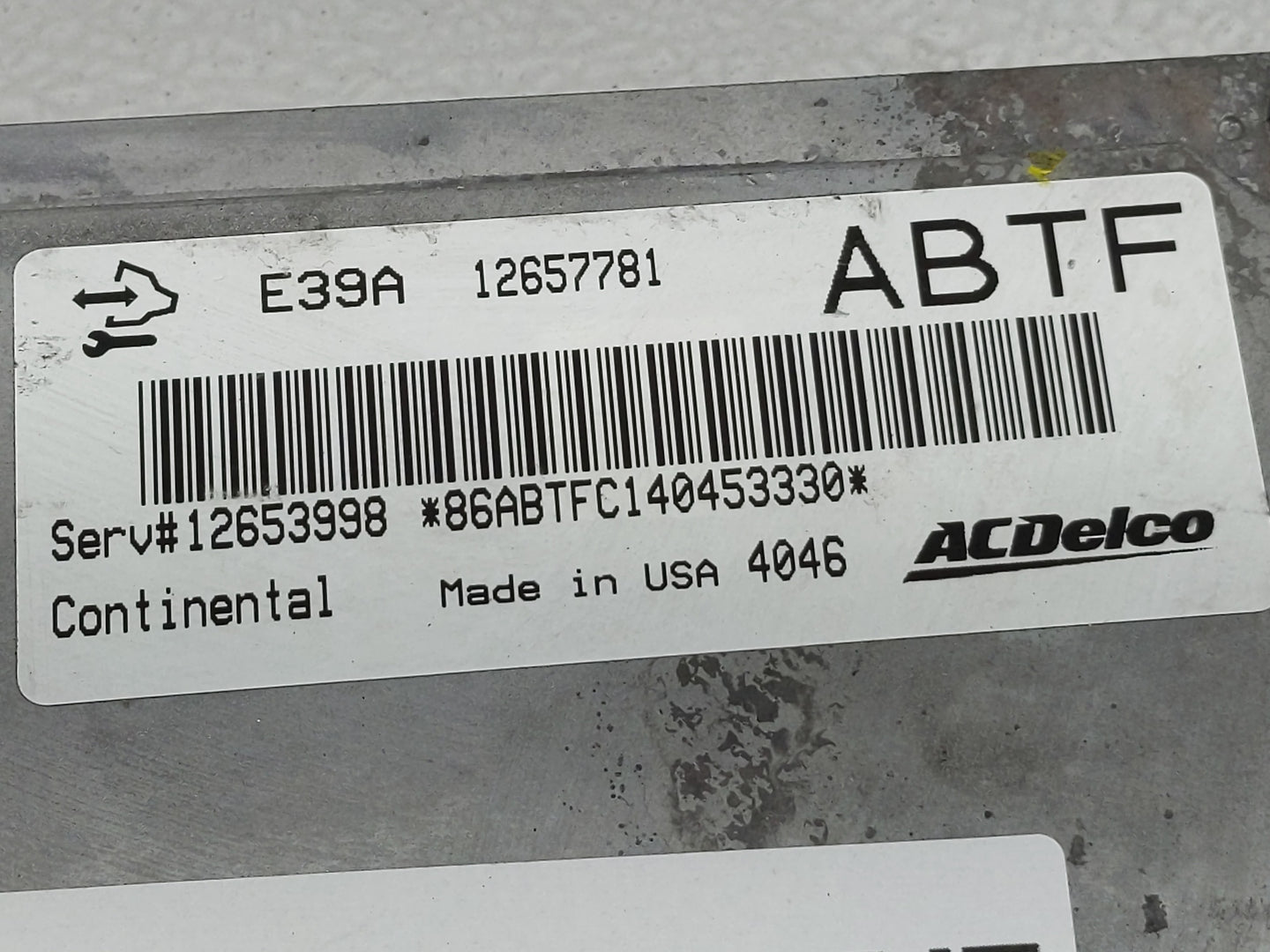 2013-2016 Buick Verano PCM Engine Control Computer ECU ECM PCU OEM Fits Fits 2013 2014 2015 2016 OEM Used Auto Parts - Oemus