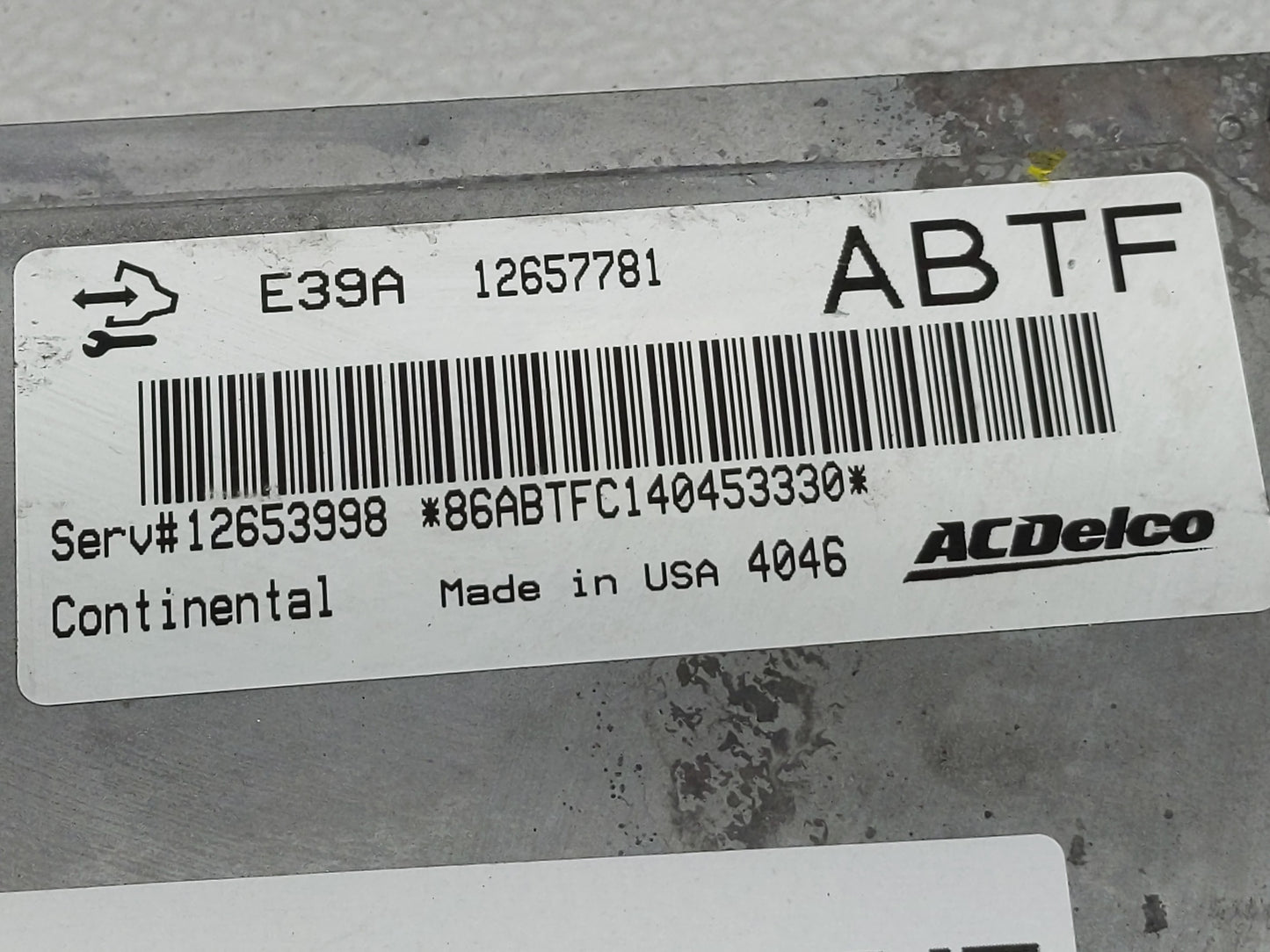 2013-2016 Buick Verano PCM Engine Control Computer ECU ECM PCU OEM Fits Fits 2013 2014 2015 2016 OEM Used Auto Parts - Oemus