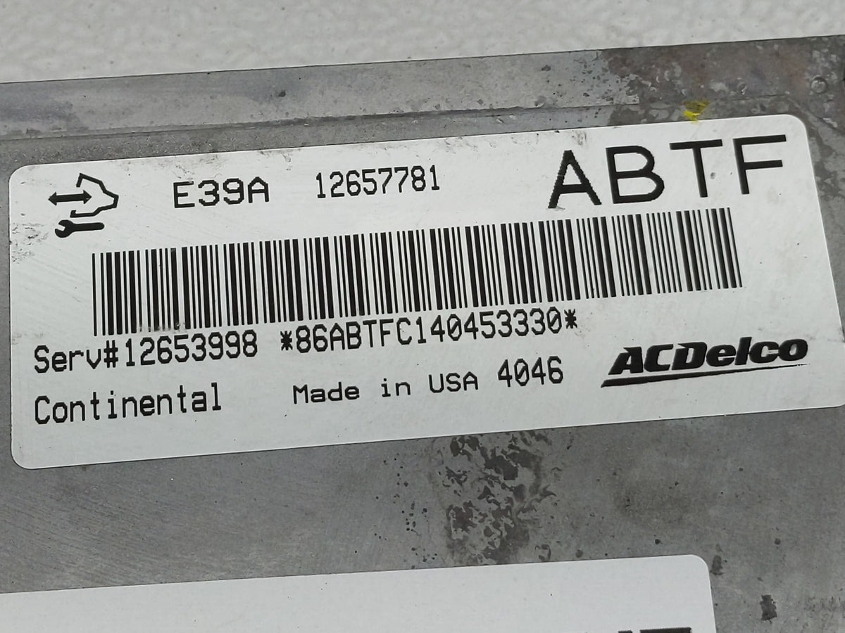 2013-2016 Buick Verano PCM Engine Control Computer ECU ECM PCU OEM Fits 2013 2014 2015 2016 OEM Used Auto Parts - Oemusedaut