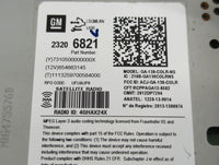 2014 Buick Verano Radio AM FM Cd Player Receiver Replacement P/N:23206821 Fits OEM Used Auto Parts - Oemusedautoparts1.com