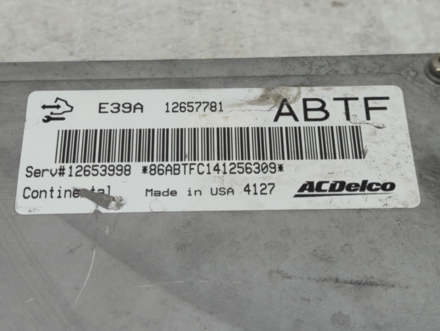 2013-2016 Buick Verano PCM Engine Control Computer ECU ECM PCU OEM P/N:12657781 Fits Fits 2013 2014 2015 2016 OEM Used Auto 
