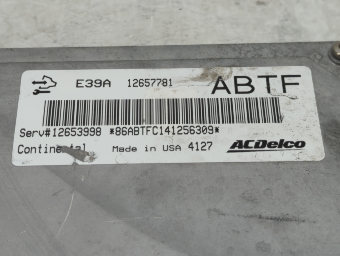 2013-2016 Buick Verano PCM Engine Control Computer ECU ECM PCU OEM P/N:12657781 Fits Fits 2013 2014 2015 2016 OEM Used Auto 