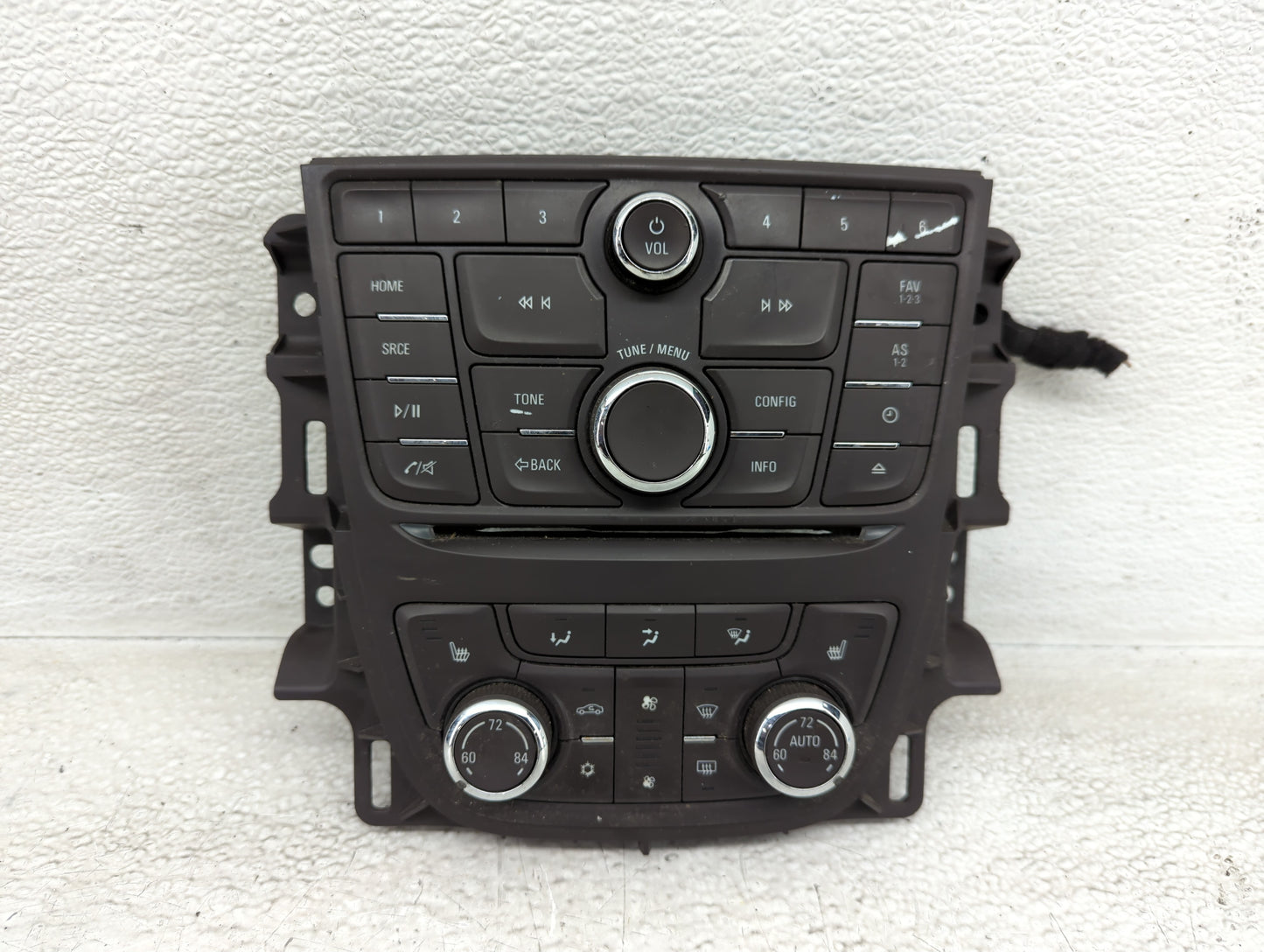 2012-2017 Buick Verano Climate Control Module Temperature AC/Heater Replacement P/N:A2C38137701 Fits OEM Used Auto Parts - O