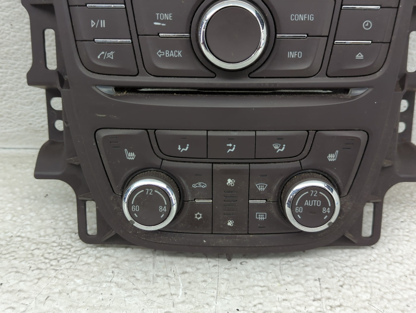 2012-2017 Buick Verano Climate Control Module Temperature AC/Heater Replacement P/N:A2C38137701 Fits OEM Used Auto Parts - O