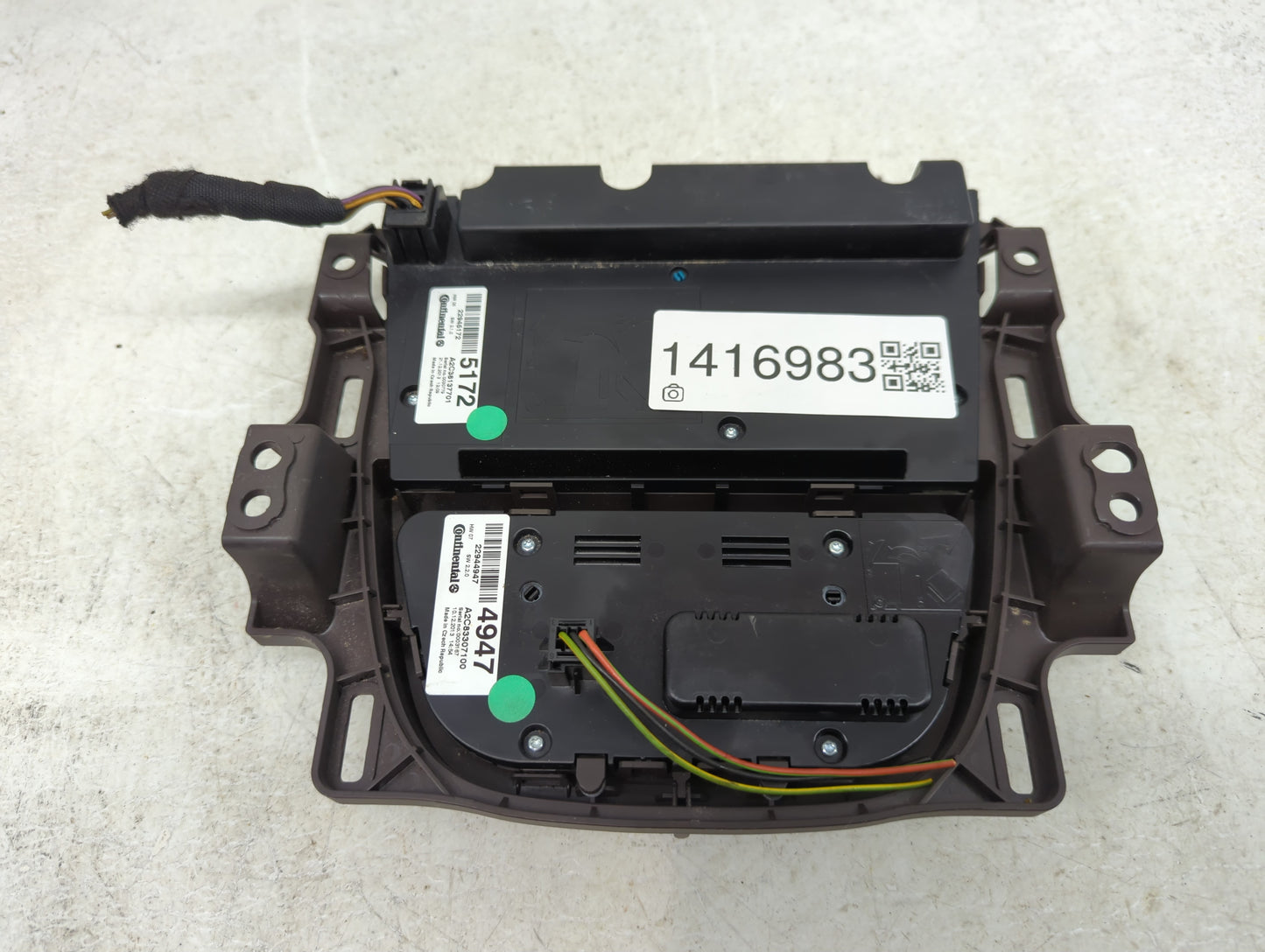 2012-2017 Buick Verano Climate Control Module Temperature AC/Heater Replacement P/N:A2C38137701 Fits OEM Used Auto Parts - O