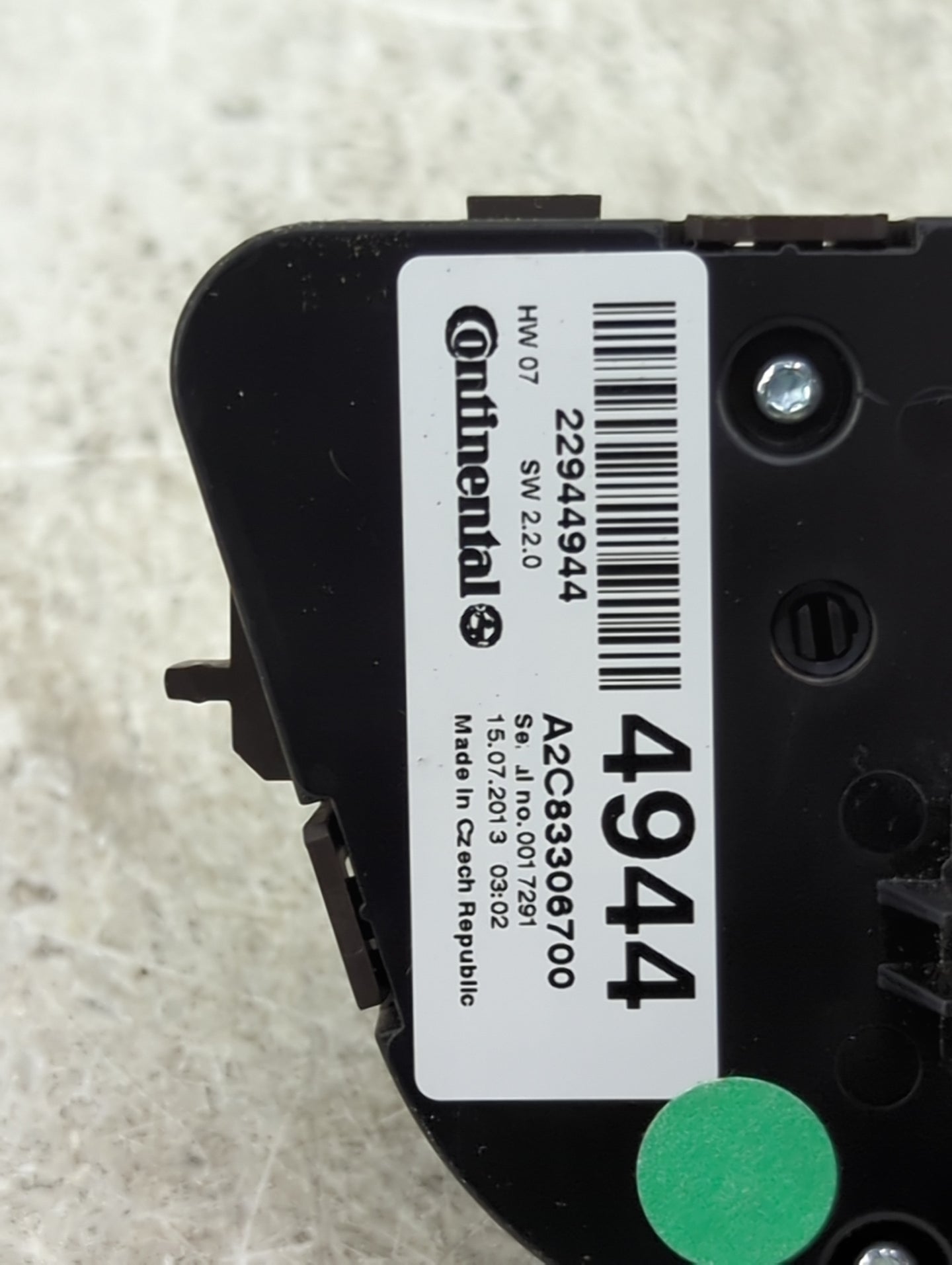 2012-2017 Buick Verano Climate Control Module Temperature AC/Heater Replacement P/N:22944944 A2C83306700 Fits OEM Used Auto 