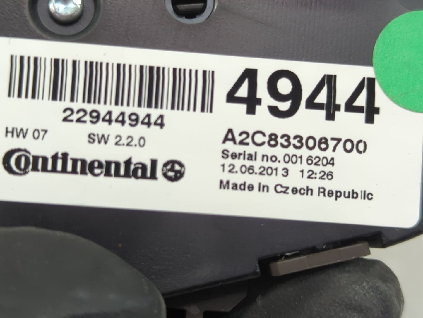 2012-2017 Buick Verano Climate Control Module Temperature AC/Heater Replacement P/N:22944944 A2C83306700 Fits OEM Used Auto 