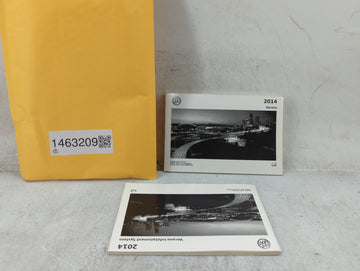 2014 Buick Verano Owners Manual Book Guide P/N:22821932 23334758 OEM Used Auto Parts - Oemusedautoparts1.com