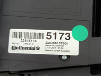 2012-2017 Buick Verano Radio Control Panel 1489914 - Oemusedautoparts1.com