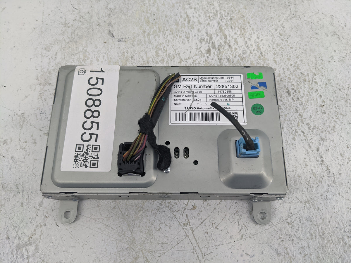 2012-2016 Buick Verano Information Radio Display Screen 1508855 - Oemusedautoparts1.com