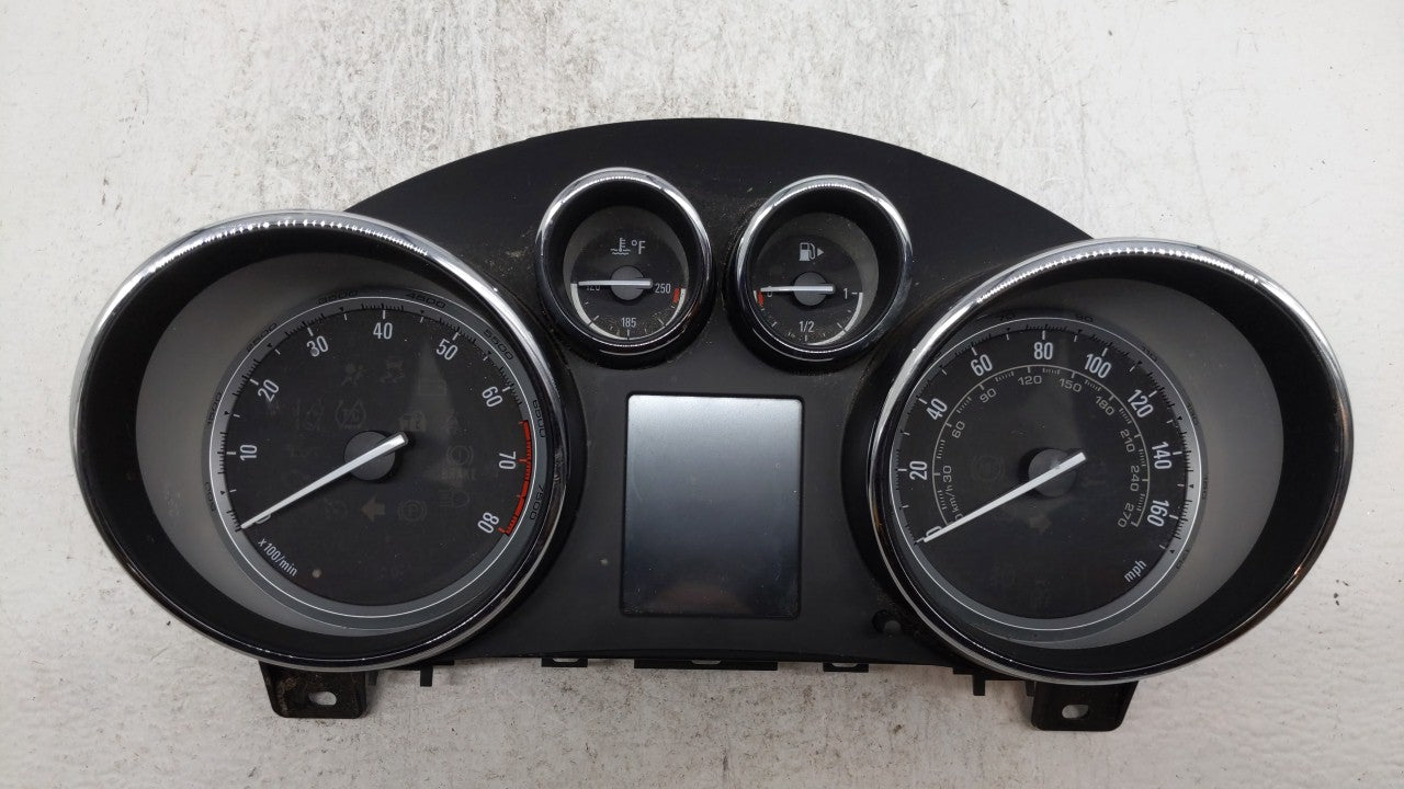 2014-2015 Buick Verano Instrument Cluster Speedometer Gauges P/N:22993180 Fits Fits 2014 2015 OEM Used Auto Parts - Oemuseda
