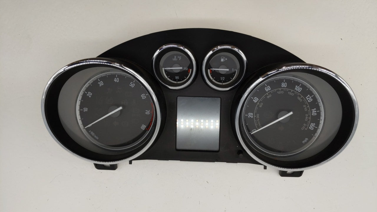 2014-2015 Buick Verano Instrument Cluster Speedometer Gauges P/N:22993180 Fits Fits 2014 2015 OEM Used Auto Parts - Oemuseda