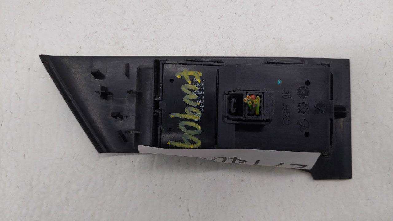 2012-2014 Buick Verano Master Power Window Switch Replacement Driver Side Left P/N:22923493 877569434 Fits OEM Used Auto Par