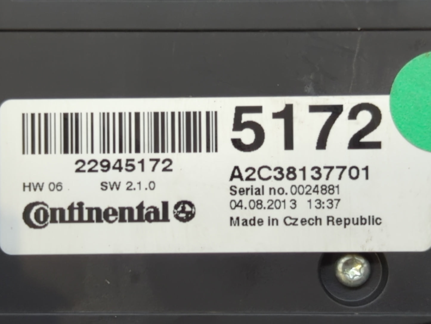 2012-2017 Buick Verano Radio Control Panel - Oemusedautoparts1.com