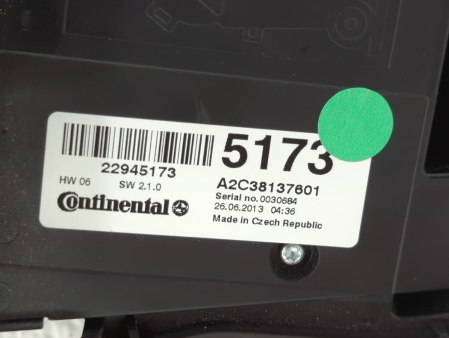 2012-2017 Buick Verano Climate Control Module Temperature AC/Heater Replacement P/N:22945173 Fits OEM Used Auto Parts - Oemu