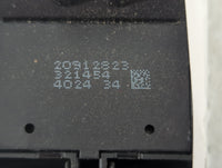 2012-2014 Buick Verano Master Power Window Switch Replacement Driver Side Left P/N:20912823 Fits Fits 2011 2012 2013 2014 20