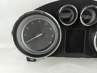 2014-2015 Buick Verano Instrument Cluster Speedometer Gauges P/N:600775881 22993180 Fits Fits 2014 2015 OEM Used Auto Parts 