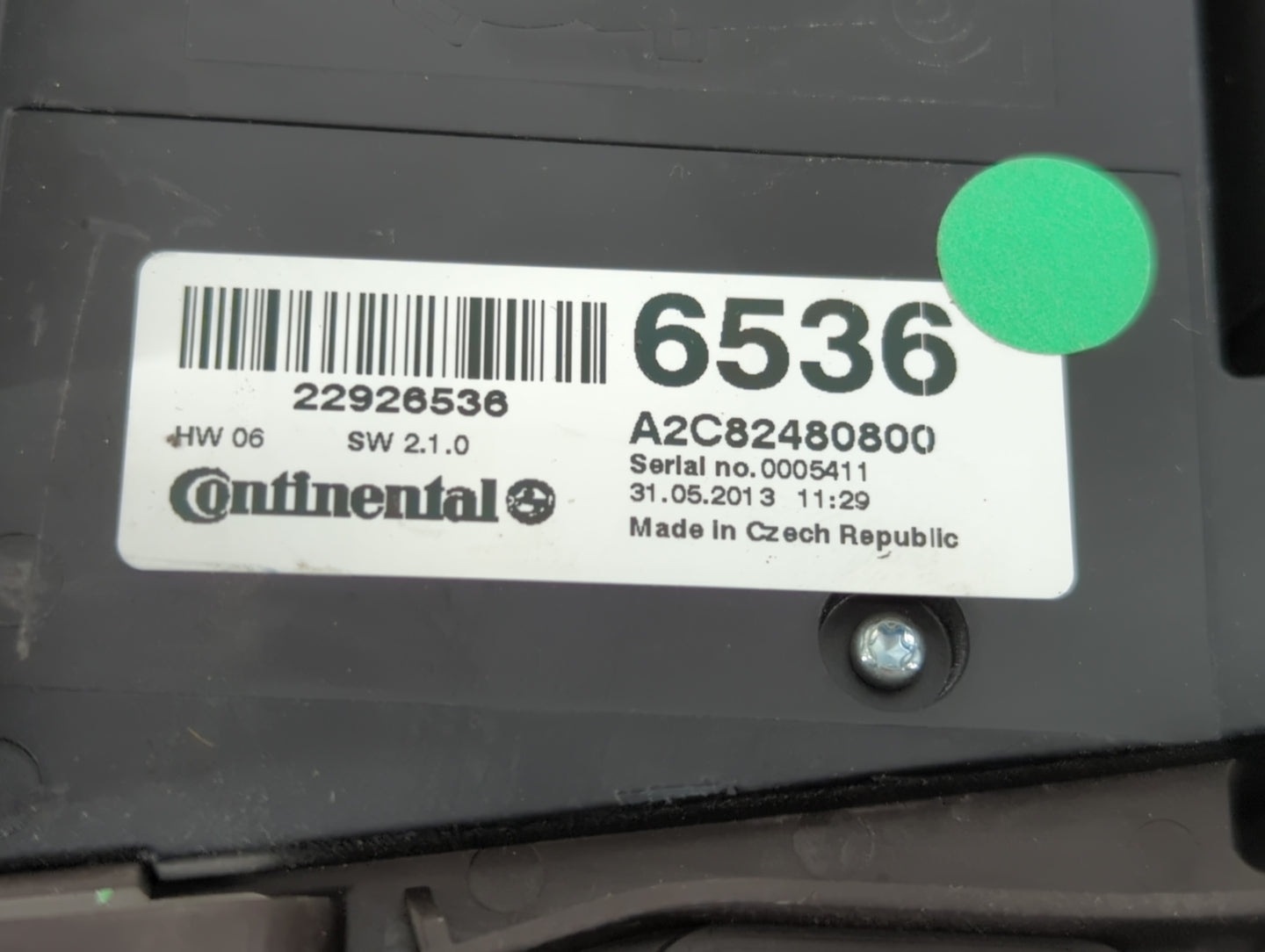 2012-2017 Buick Verano Climate Control Module Temperature AC/Heater Replacement P/N:A2C82480800 Fits OEM Used Auto Parts - O