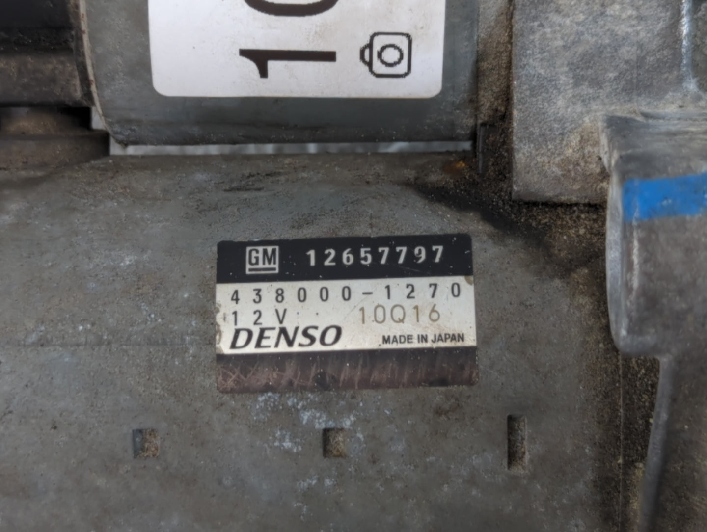 2013-2015 Cadillac Ats Car Starter Motor Solenoid OEM P/N:438000-1270 12657797 Fits OEM Used Auto Parts - Oemusedautoparts1.