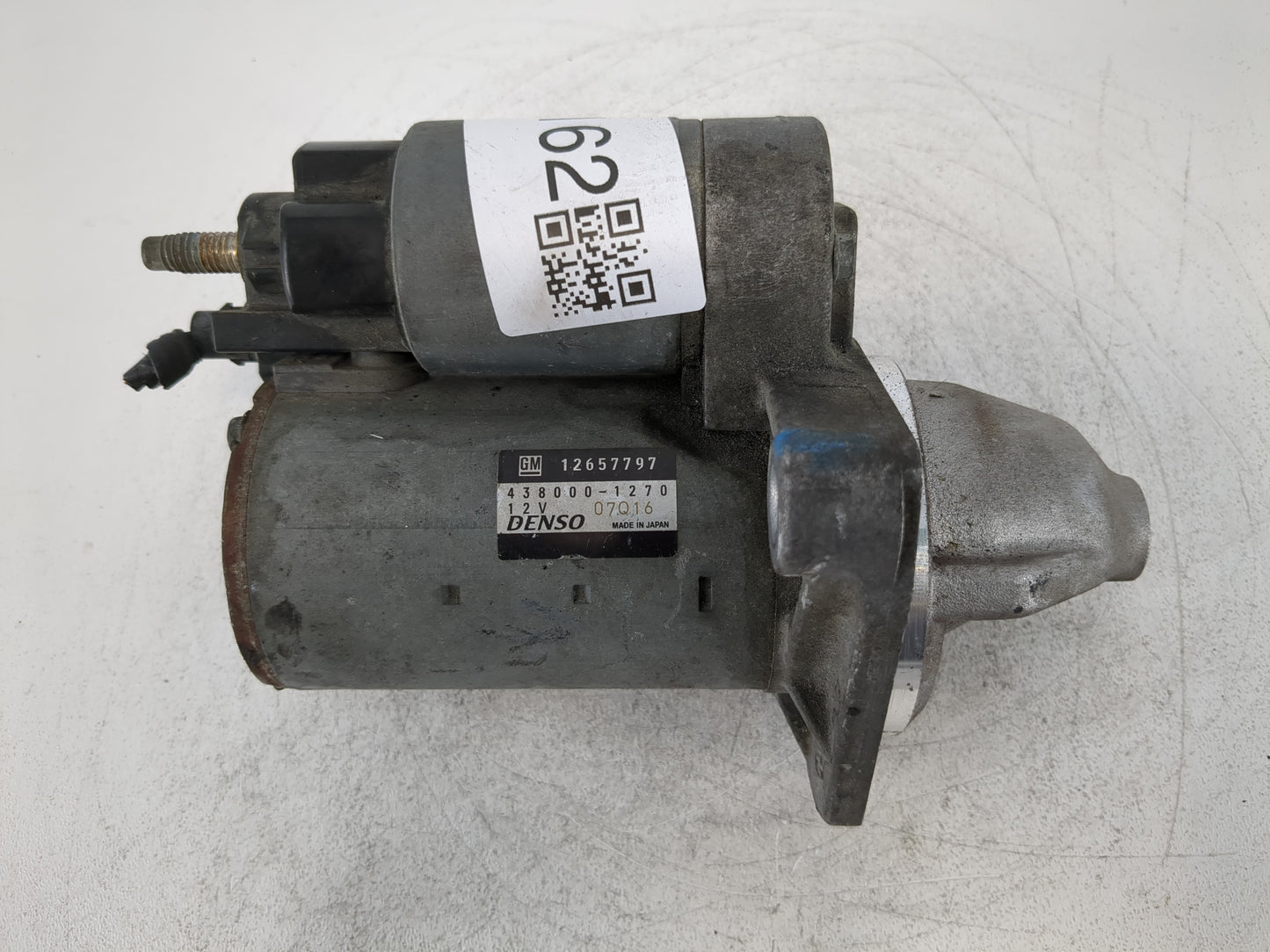2013-2015 Cadillac Ats Car Starter Motor Solenoid OEM P/N:438000-1270 12657797 Fits OEM Used Auto Parts - Oemusedautoparts1.