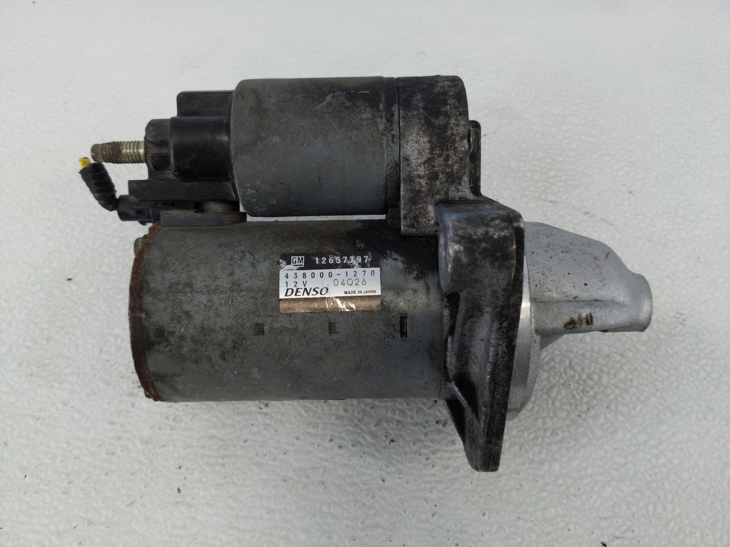 2013-2015 Cadillac Ats Car Starter Motor Solenoid OEM P/N:438000-1270 Fits Fits 2013 2014 2015 2016 2017 2018 2019 2020 2021