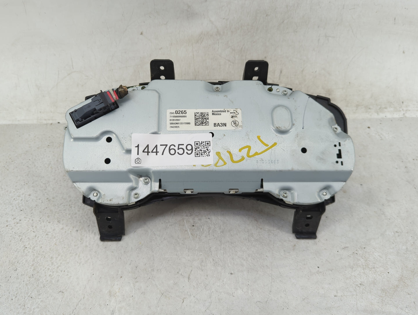 2014 Cadillac Ats Instrument Cluster Speedometer Gauges P/N:23450265 71105000000000U, 812812097, 50BA3NR133172Q8Q, 28424926 