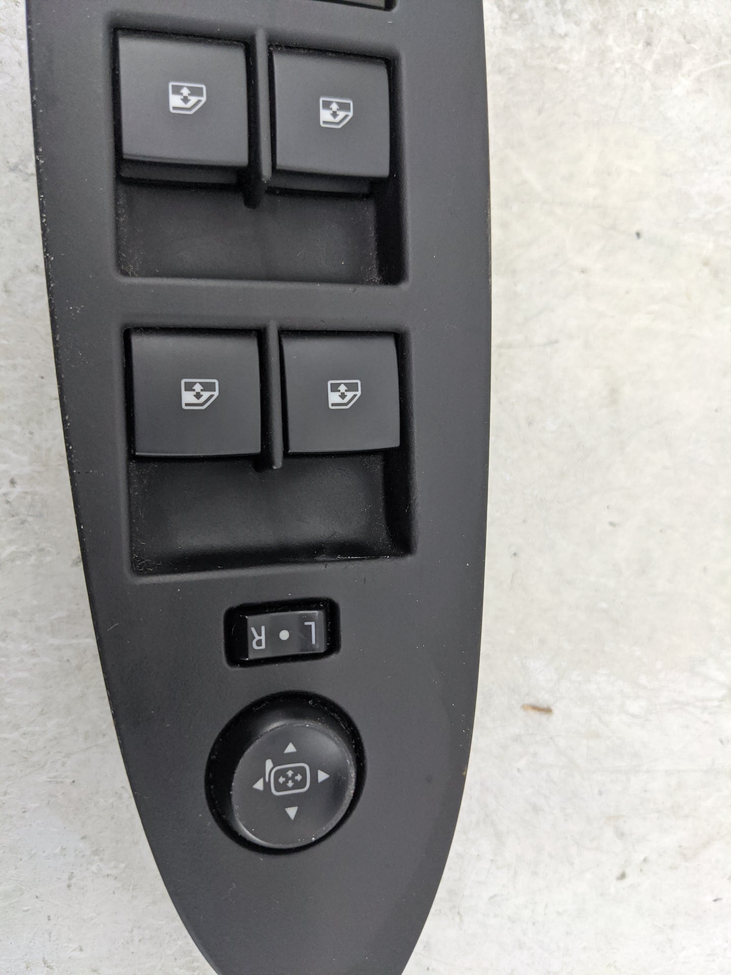 2014 Cadillac Ats Master Power Window Switch Replacement Driver Side Left P/N:23174989 Fits OEM Used Auto Parts - Oemusedaut