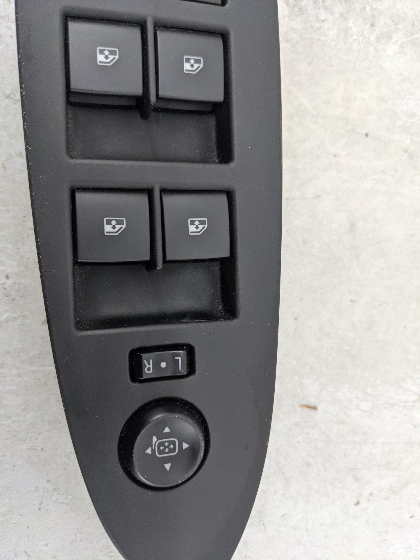 2014 Cadillac Ats Master Power Window Switch Replacement Driver Side Left P/N:23174989 Fits OEM Used Auto Parts - Oemusedaut