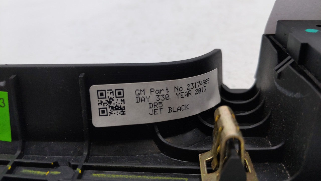 2014 Cadillac Ats Master Power Window Switch Replacement Driver Side Left P/N:23174989 Fits OEM Used Auto Parts - Oemusedaut