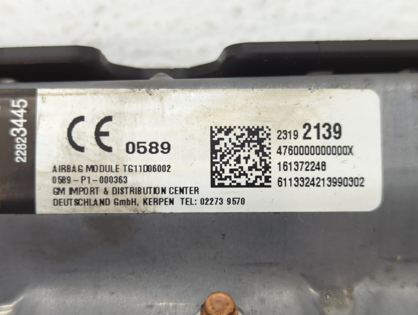 2014-2014 Cadillac Ats Air Bag Passenger Right Dashboard Oem - Oemusedautoparts1.com
