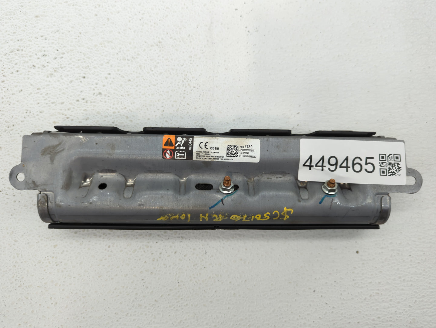 2014-2014 Cadillac Ats Air Bag Passenger Right Dashboard Oem - Oemusedautoparts1.com