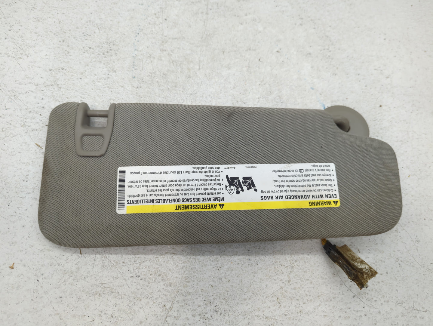 2014-2018 Cadillac Ats Sun Visor Shade Replacement Driver Left Mirror Fits Fits 2014 2015 2016 2017 2018 2019 OEM Used Auto 
