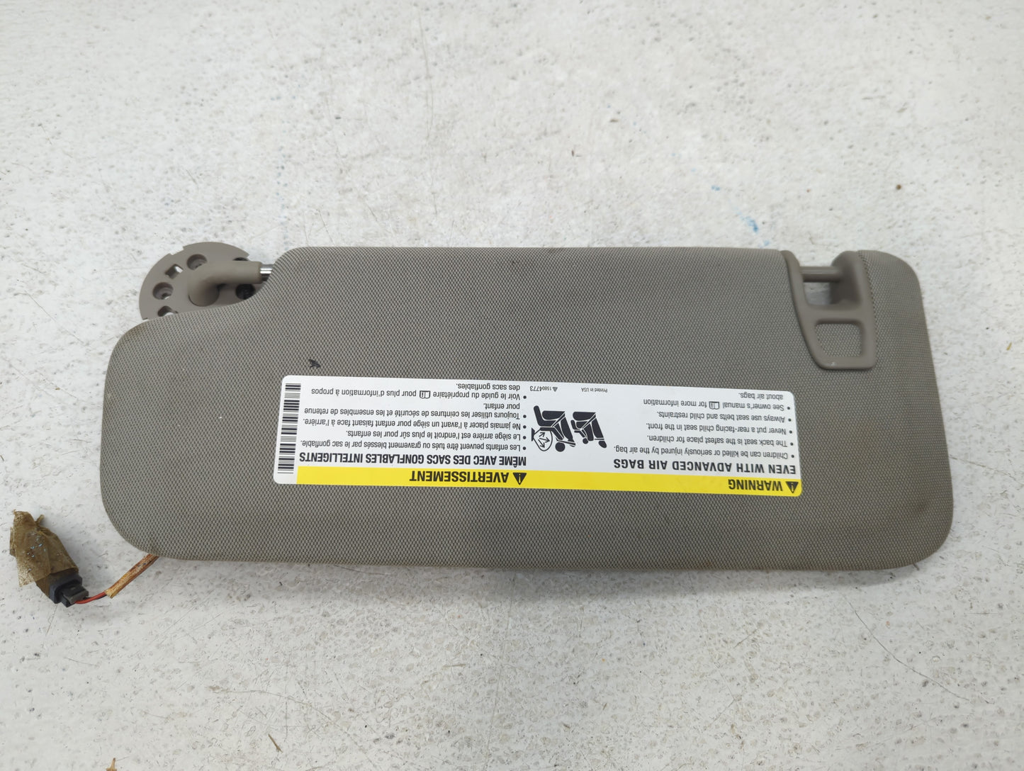 2014-2018 Cadillac Ats Sun Visor Shade Replacement Passenger Right Mirror Fits Fits 2014 2015 2016 2017 2018 2019 OEM Used A